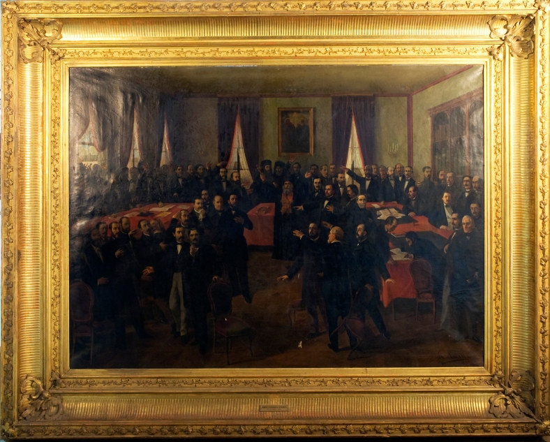 foto „Proclamarea Unirii (24 Ianuarie 1859)”_Theodor Aman