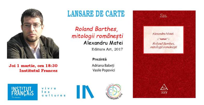 cover Roland Bathes, mitologii române?ti