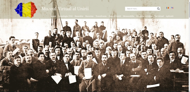 Muzeul Virtual al Unirii_ prima pagina