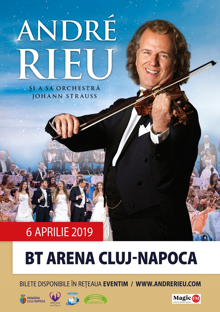 André Rieu Poster - 6 aprilie Cluj-Napoca
